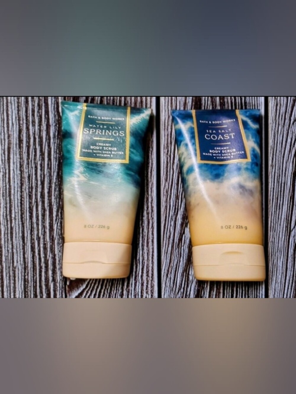 Bath & Body Works Water Lily Springs Creamy Body Scrub - New